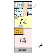 ディアコートの間取り画像