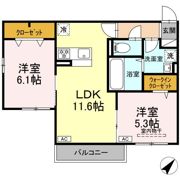(仮称)D-ROOM和泉4丁目の間取り画像