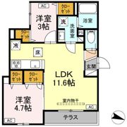 （仮称）D'Bless西寺尾の間取り画像
