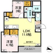 （仮称）D'Bless西寺尾の間取り画像