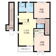 メゾン・K＆Kの間取り画像