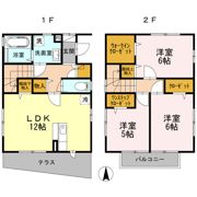 森邸D棟の間取り画像