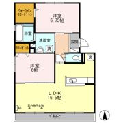 グランディオ B棟の間取り画像