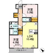 コムフル宮前平の間取り画像