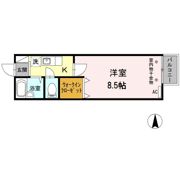プレジール長尾の間取り画像