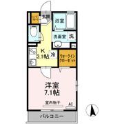 エスポワールの間取り画像