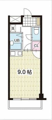ミラクルイン横浜の間取り画像