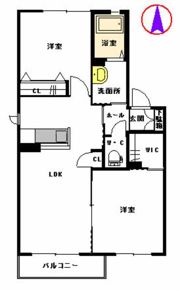 スリ－ゼ Ⅰ棟の間取り画像