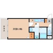 BLESSED LIFE花京院の間取り画像