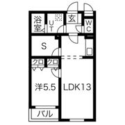 メリディアンなないろの里四番館の間取り画像