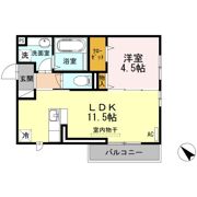 Dーroom Sの間取り画像