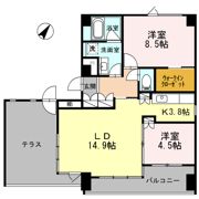 パークフラッツ新宿イーストサイドの間取り画像