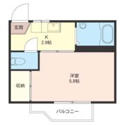 ベル フラットの間取り画像