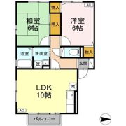 クレールNSの間取り画像