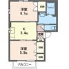 シャーメゾン四番館の間取り画像