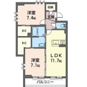 エスポワールヴァンの間取り画像
