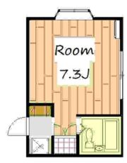 アリス渋川第2の間取り画像