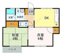 サンライズおやまの間取り画像