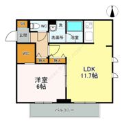 apartment56の間取り画像