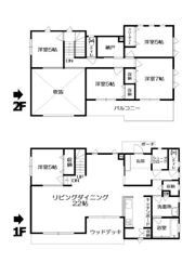 甲斐市島上条 戸建ての間取り画像