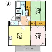 ハイツセリュー Ⅲ棟の間取り画像