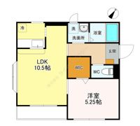 プレジールの間取り画像