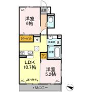 グランドソレイユ Bの間取り画像