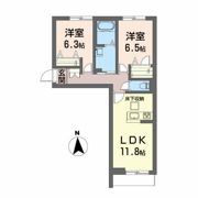 Cent－Livieの間取り画像