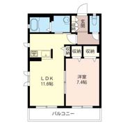 ボヌール駒林 IIの間取り画像