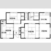 葉山町貸家の間取り画像