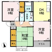 エスポワール Bの間取り画像