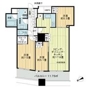 ザ・パークハウス西新宿タワー60の間取り画像