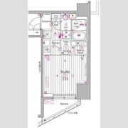 ガーラ・ステーション横濱関内の間取り画像