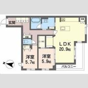 アトリエール北六番丁の間取り画像