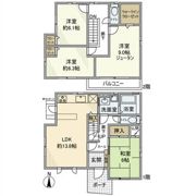 松原戸建の間取り画像