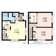 フロンティアの間取り画像