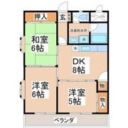 銀杏町レジデンスの間取り画像