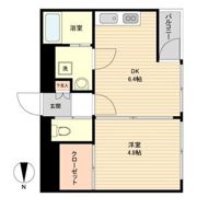 La Douceur片平の間取り画像