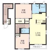 メゾン シャルトランの間取り画像