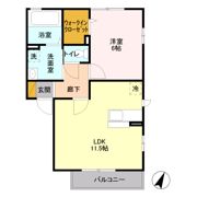 グリーンハイツ330の間取り画像