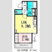 仮)BAU宮町2号棟の間取り画像