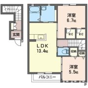 アベニュー Cの間取り画像