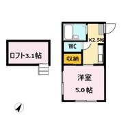 ビューコート小田原の間取り画像