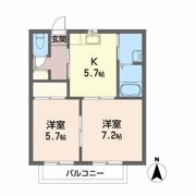 フレグランス広瀬の間取り画像