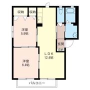 ベルウッドの間取り画像
