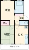 三和コーポNo.3の間取り画像