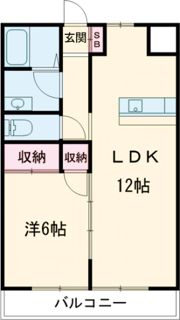 コスモマンションの間取り画像