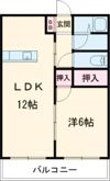 コスモマンションの間取り画像