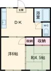 グランドビラやまもとAの間取り画像