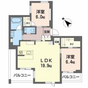 Apaiser Claireの間取り画像